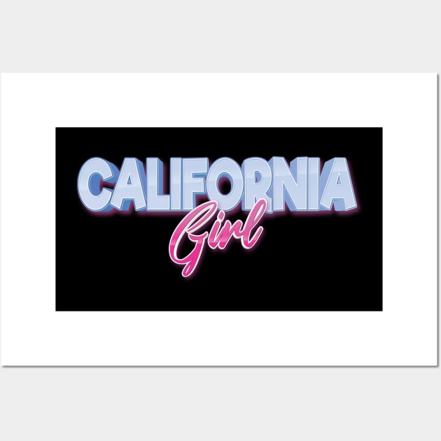 California Girl Wall Art by ProjectX23Red